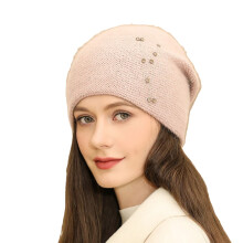 Wintermützen für Damen, weiche Wollstrickmützen und -caps, Herbstmode-Must-have, Unisex-Mütze für Herren, rosa