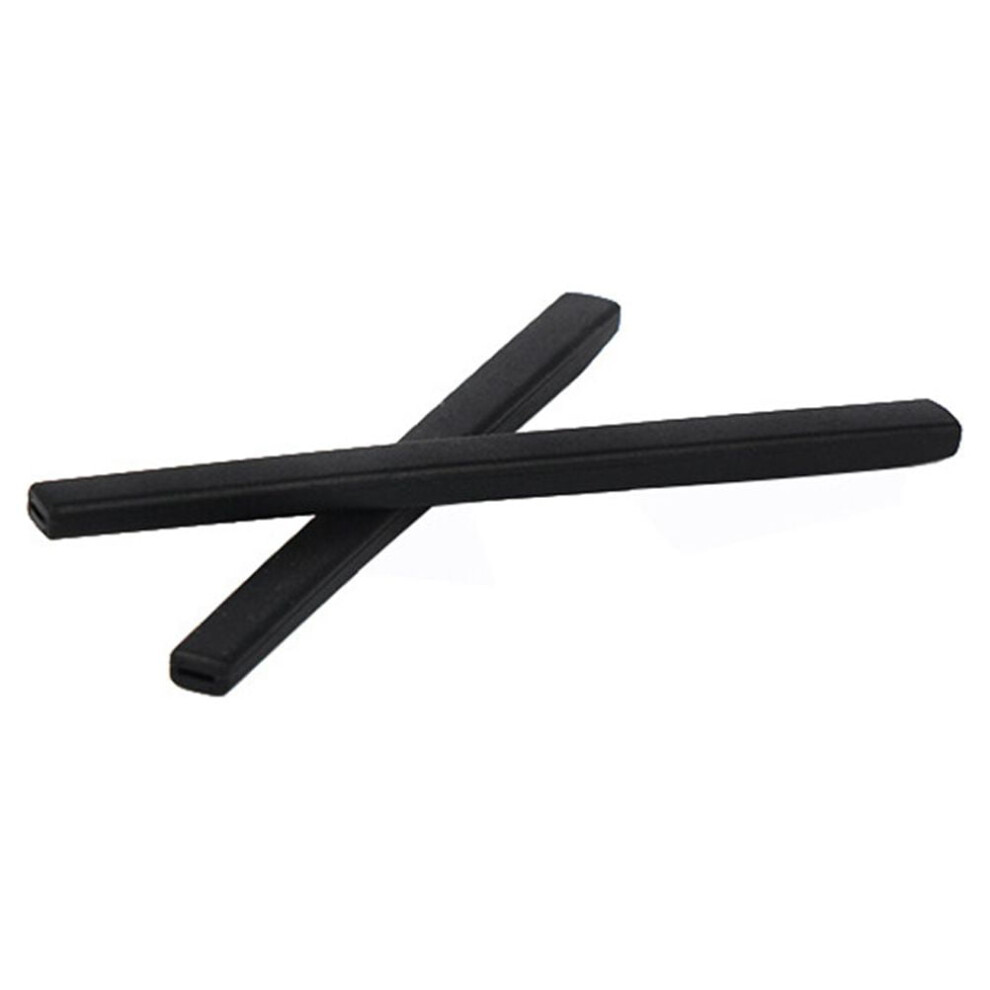 5Pairs Glasses Temple Cover Silicone Eyewear Replacement Tips Black