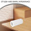 Versatile White Tulle Fabric Roll for Party Decor Ballet Tutus and Craft Projects 3