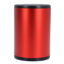 Mini-Press-Abfallkorb Auto Aluminiumlegierung Mülleimer 142g Rot