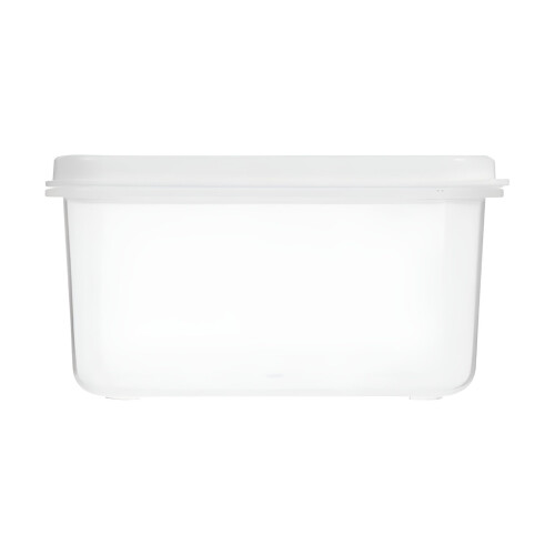 ACDANC Clear Plastic Bread Box with Lid - Rectangular Loaf Storage Container 2