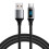 Καλώδιο USB σε Type-C Γρήγορης Φόρτισης 60W από Νάιλον Πλεγμένο 1 μέτρου 1