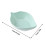4 PACK Wheat Straw Plates, 4.33 Inches Unbreakable Deep Dinner Plates, Plastic Plates Reusable, Assorted Colors Dinnerware Sets 6