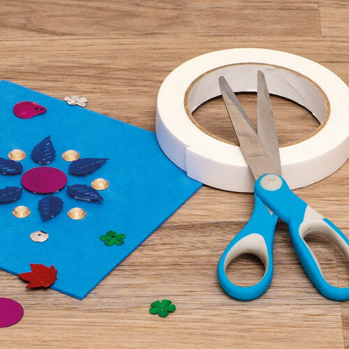 kenable PE Double Sided Sticky Tape for Pics/Decorations/Crafts Mounting 2.6m 2