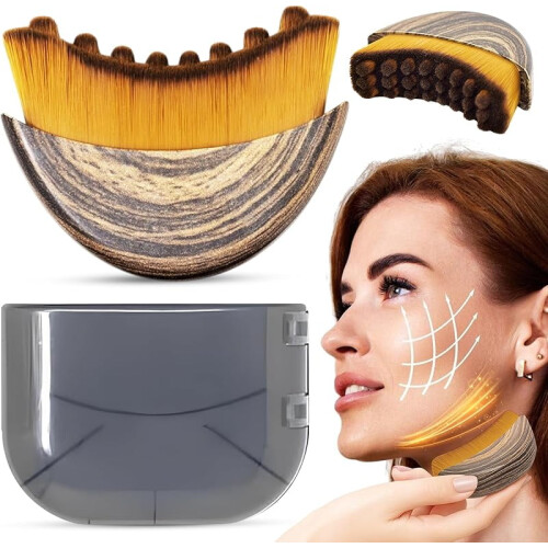 Lymphatic Contour Face Brush – Εργαλείο απαλού και ξηρού βουρτσίσματος για σμίλευση της 1