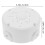 White Outdoor Cable Cover Junction Box2pcs 2