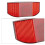 Quickly Attach Reflective Panel Suit Cycling Bicycles Rear Reflectors Light for Various Bike Types 8