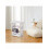 Double-Deck Bedside Table, Multifunctional Storage Side Table for Bedroom & Living Room, Space-Saving Narrow Design 4