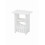Double-Deck Bedside Table Space-Saving Narrow Design 6