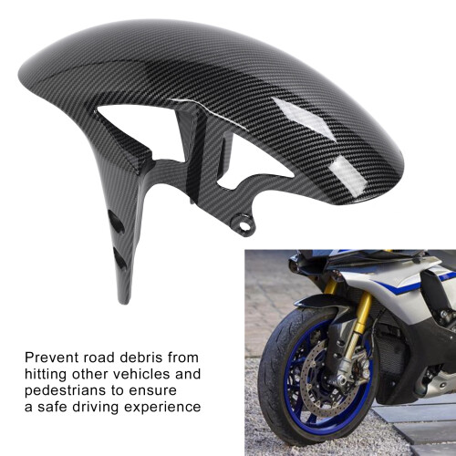 Carbon Style Front Mud Flap Guard for MT10