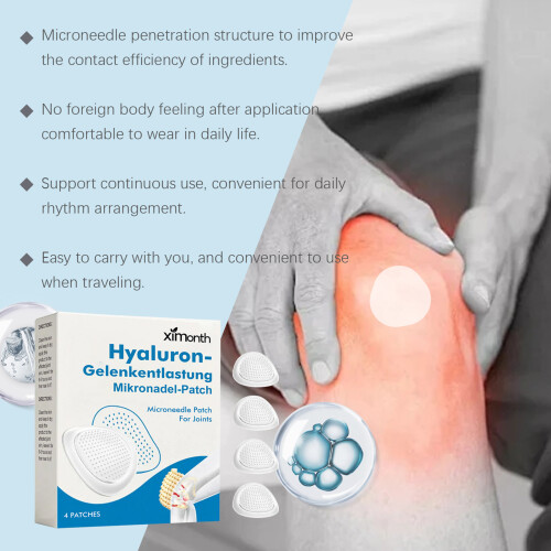 Joint Pain Relief Microneedle Patch for Elderly 2