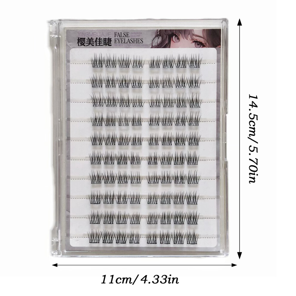 Penghui-Toys (10 Rows Glue Free) 11-13Mm Natural False Eyelashes For Women