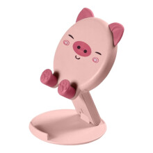 Cute Cartoon Desktop Phone Stand Foldable Phone Holder For Smartphones Tablets Students Kids Home Office Use