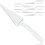 6-Pack 10" Clear Plastic Pie Server, Heavy-Duty Disposable Cake Server & Cutter, Compatible with Standard Platters 1