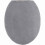 Mikrofiber toiletlågbetræk blødt absorberende grå 1