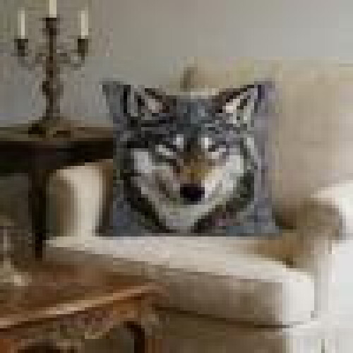 Μαξιλάρι με animal print για σαλόνι και υπνοδωμάτιο 18x18 ίντσες 1