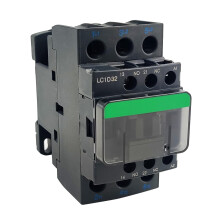 LC1D32G7 3-Pole Non-Reversing Contactor, 32A/120VAC, 1NO+1NC, 50/60Hz, for Industrial Panels & HVAC – Compatible with TeSys D