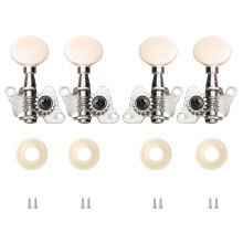 Ukulele Tuning Peg 2L2R Tuners Classical Ukulele Opened Machine Heads Knobs Open Gear Tuners with Mounting Screws