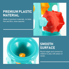 1Set Plastic Beach Molds and Sand Shovels Assorted Colors for Outdoor Sand Building Activities