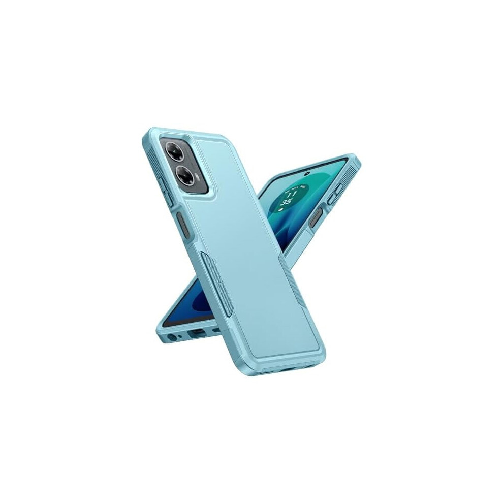 Motorola Moto G 5G 2024 Case: Dual-Layer Shockproof, Military-Grade Drop Protection, Hybrid Matte Rugged Cover (6.6") 9152228476233