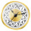 Clock Insert 70mm 80mm 90mm Gold Trim Quiet Movement 1