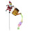Solar Garden Stake Light Santa Ornament 33 inch 1