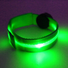 LED Armband, USB Rechargeable 3 Lighting Modes Reflective Armbands, Safety High Visibility Led Arm Band for Night Running Cycling