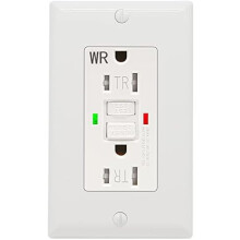 Prise GFCI 15 A avec autotest et inviolable
