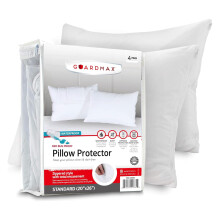 Protège-oreillers imperméables en jersey tricoté, lot de 4, 20 x 26 pouces