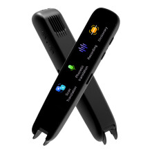 Caneta Dicionário Inteligente A6s com Leitor de Código de Barras – Tela sensível ao toque de 1,97", OCR offline para 112 idiomas, 2,75 milhões