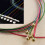 One Set 6pcs Rainbow Colorful Color Strings For Acoustic Guitar Accessory 3