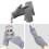 Winterhandschuhe aus Acryl mit Fleecefutter – 1 Paar 2