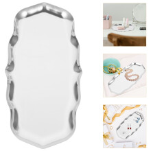 1 Stück Schmuckschale, Schmuckteller im nordischen Design, Edelstahl, für Schwestern
