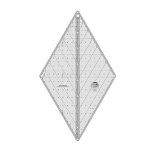 60-gradenliniaal – CGR60DIA – Gemaakt in de VS, antislip acryl liniaal en sjabloon voor quilten, naaien, knutselen en patchwork