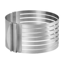 Stainless Steel Cake Slicing Accessories for Cutting Layers-Adjustable Cake Slicer-Mold Healthy Baking Tool for Kitchen