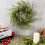 Artificial Cedar Pine Christmas Wreath with Red Berries 9 2
