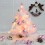 Pink Mini Christmas Tree 17.73 Inch Desktop Decoration 5