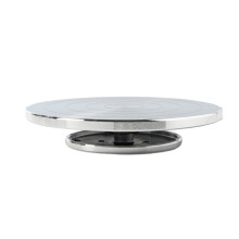 15/20/25/30 cm Töpferscheibe, Aluminium-Drehteller, Tonwerkzeug, doppelseitiger Töpferscheiben-Drehteller, Skulpturen-, Keramik- und Tortenständer