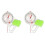 2X Professional Outdoor Thumb Compass Competition Elite Direction Compass Portable Compass Map Scale 1