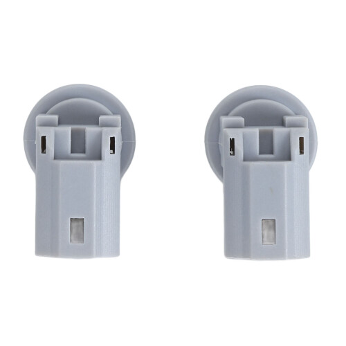 2x Rear Number Plate Light Base Socket