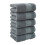 Towel Set Rectangular Army Green 5-Pack 3