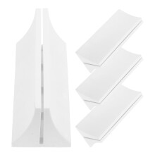 4pcs Movable Screen Support Stand Desk Partition Clip Holder Desk Partition Clamp Support Bracket for School Exams and Office Use
