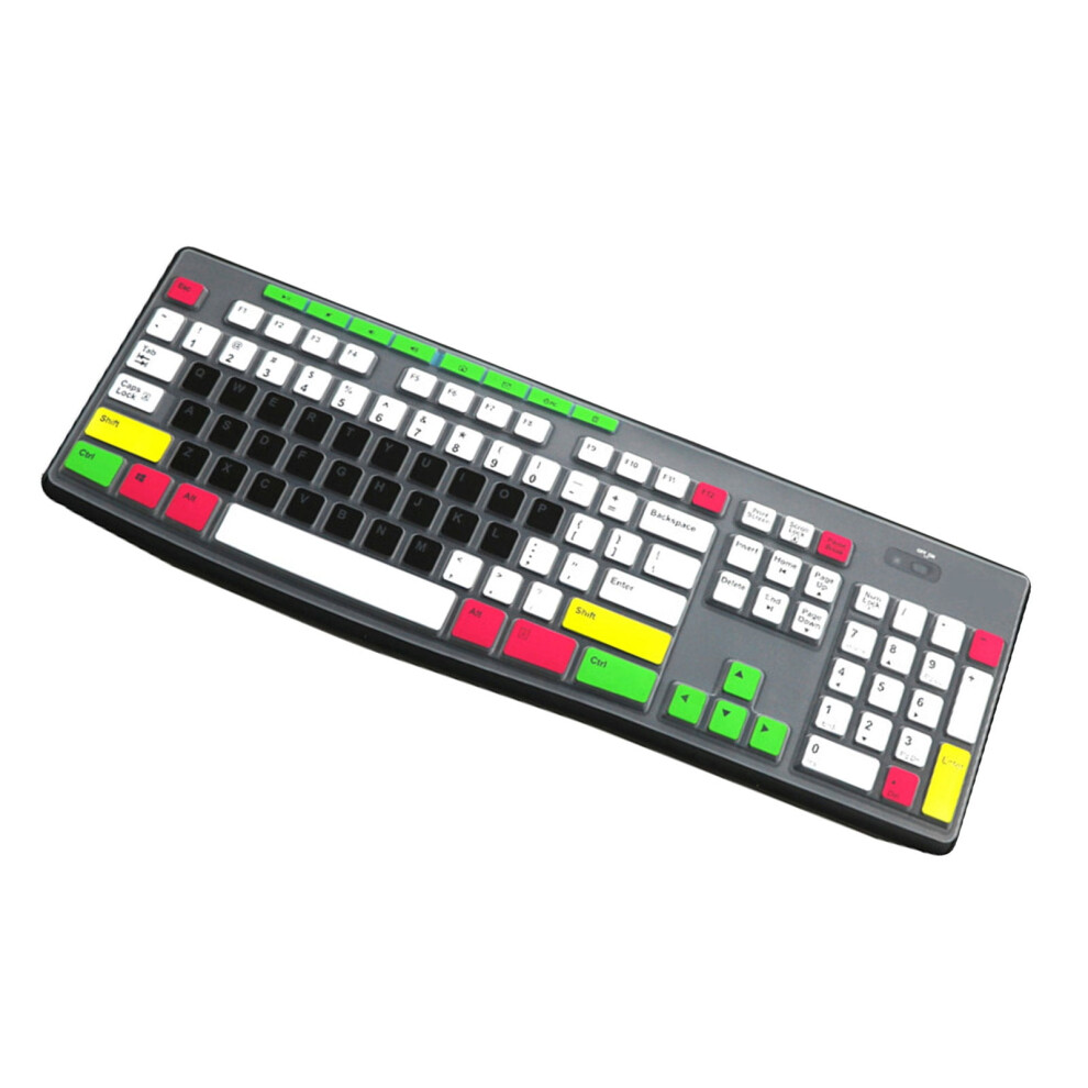 Silicone Keyboard Film Skin For K260 K270 Mk295 Mk275 Models Protector Spills Proof For Office Home School 9071309037586