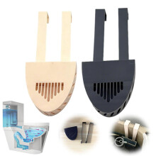 Hanging Toilet Tablet Holder, Cleaning Block Support, Space-Saving Bowl Cleaner Organizer, Bathroom Deodorizer Accessory