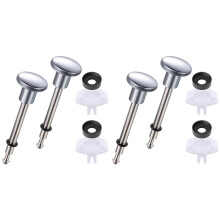 2-Set Tub Spout Diverter Repair Kit: 2 Stems, 2 Cup Seals, 2 Gates – for Leaky Bathtub/Shower Faucets