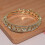 (Gold) Bague Rétro Strass Fête Rendez-vous 1