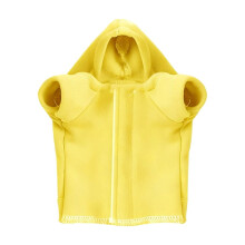 Handmade Polar Hoodie for Bearded Dragon – Warm Reptile Sweater, Skin Protection, Compatible with Lizards (20cm)