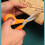 Scissors Set,Stainless Steel Two-Color Multifunctional Scissors,compatible with Sharp for Student Craft Office Home Teaching 4