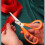 Scissors Set,Stainless Steel Two-Color Multifunctional Scissors,compatible with Sharp for Student Craft Office Home Teaching 5