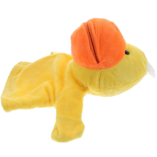 Fantoche de mão de pato para crianças com algodão PP (1 conjunto)